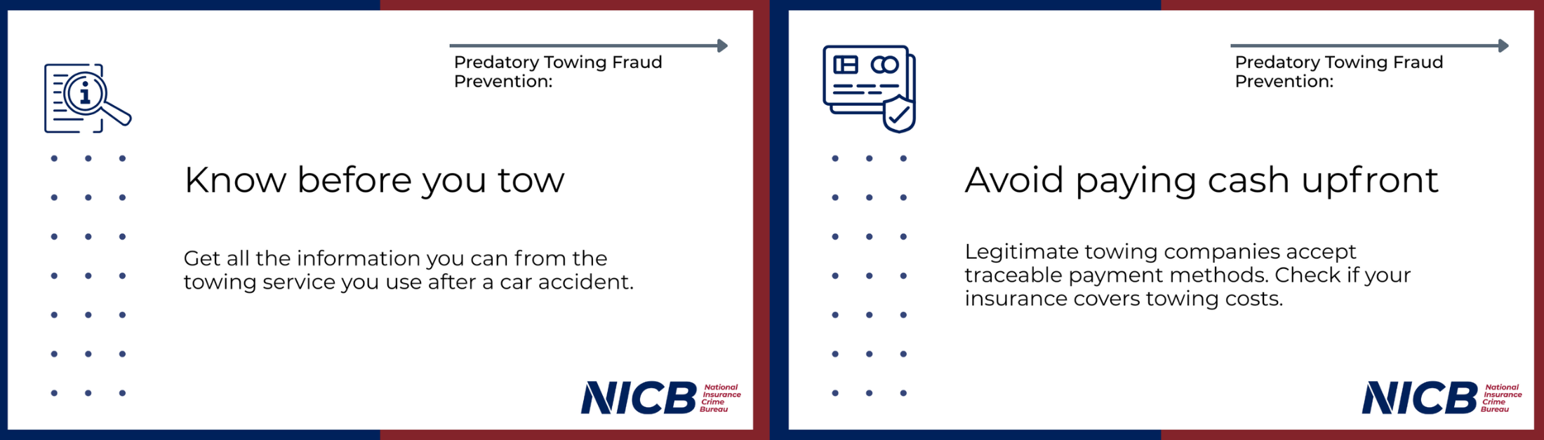 Predatory towing tips 3 + 4